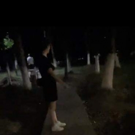 苏州公园偶遇